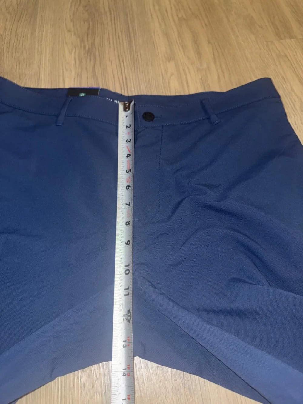 NWT Banana Republic Performance Flat Front Dress Pants Blue Stretch 36x30 Men's